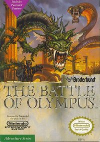 Battle of Olympus PAL GameBoy PAL box art